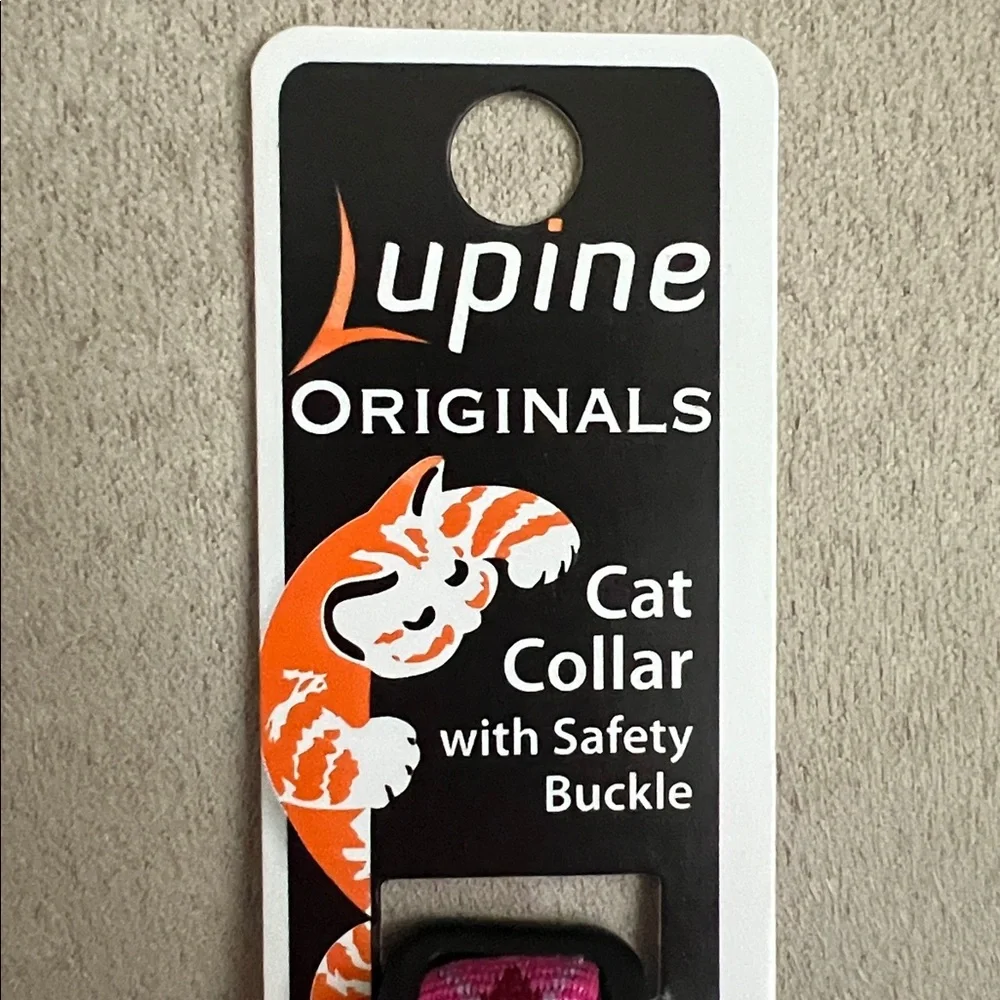 NWT Lupine Originals Cat Collar 🩷